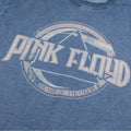 Vintage Blue - Side - Pink Floyd Womens-Ladies Washed Sweatshirt