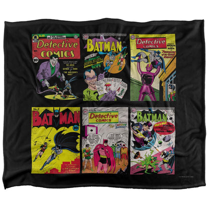 Multicoloured - Back - Batman Detective Comics Assorted Designs Blanket