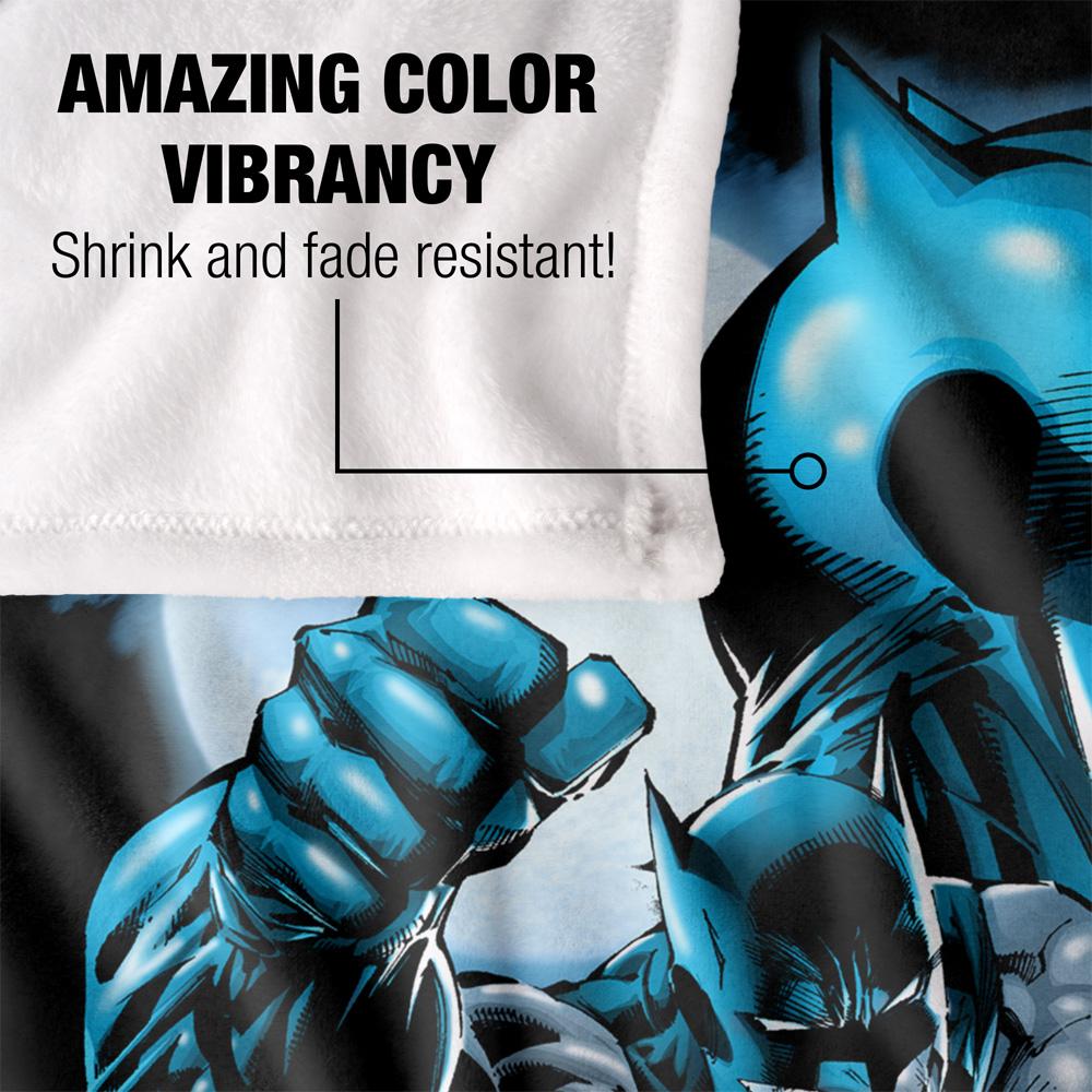 Multicoloured - Lifestyle - Batman Action Pose Blanket