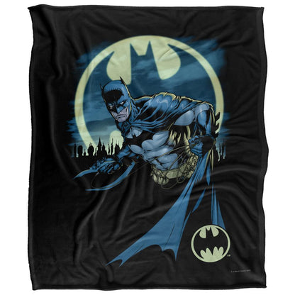 Multicoloured - Back - Batman Batarang Blanket