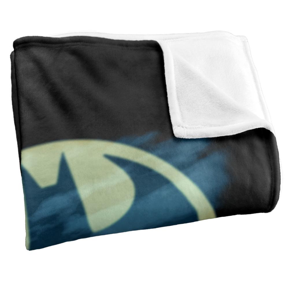 Multicoloured - Side - Batman Batarang Blanket