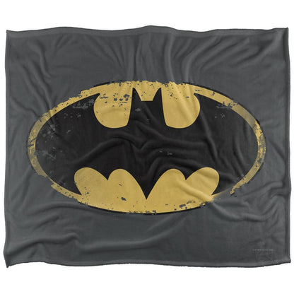Multicoloured - Back - Batman Logo Blanket