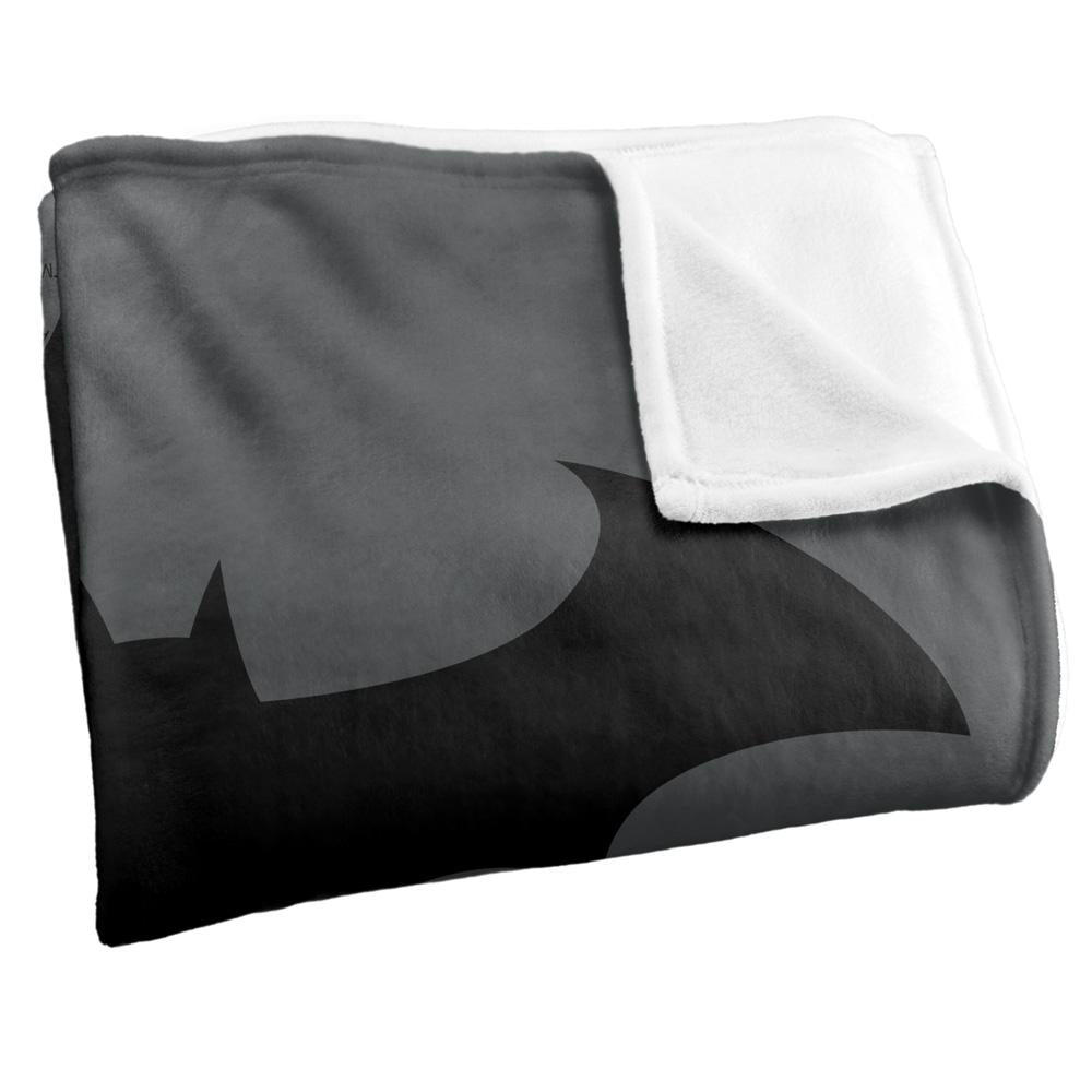 Multicoloured - Side - Batman Logo Blanket