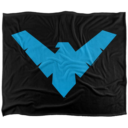 Multicoloured - Back - Batman Logo Nightwing Blanket