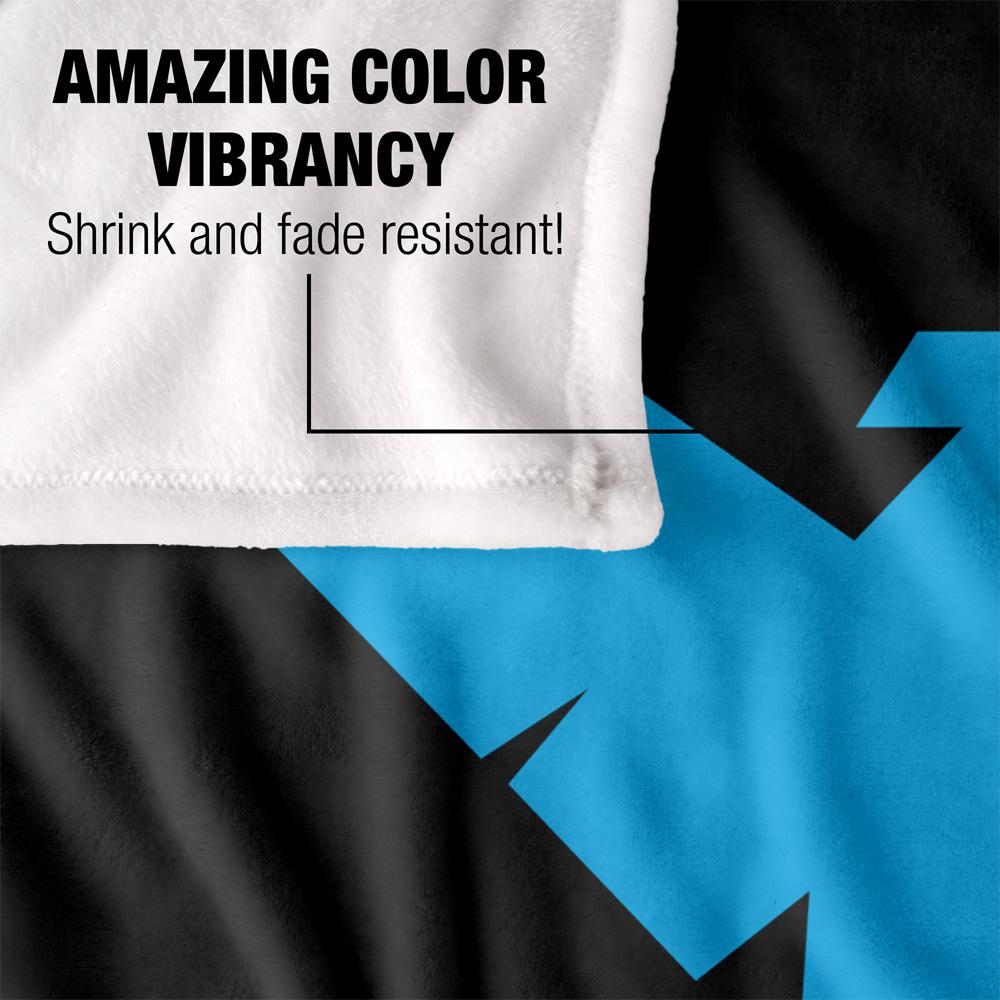 Multicoloured - Lifestyle - Batman Logo Nightwing Blanket