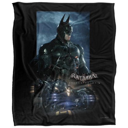 Multicoloured - Back - Batman Arkham Knight Batcycle Blanket