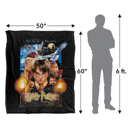 Multicoloured - Pack Shot - Harry Potter And The Philosopher´s Stone Movie Poster Blanket