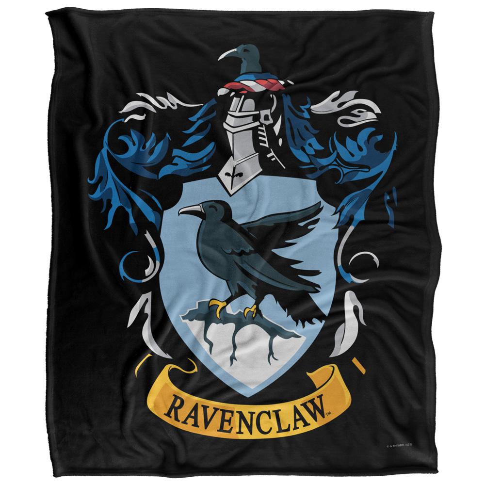 Multicoloured - Back - Harry Potter Ravenclaw Crest Blanket