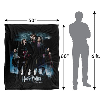 Multicoloured - Pack Shot - Harry Potter Goblet Of Fire Movi Poster Blanket