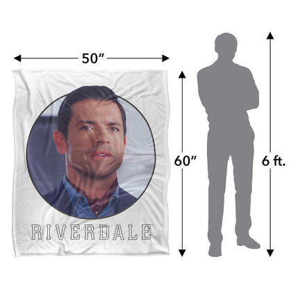 Multicoloured - Pack Shot - Riverdale Character Head Blanket