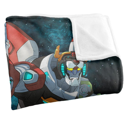 White - Side - Voltron Blanket