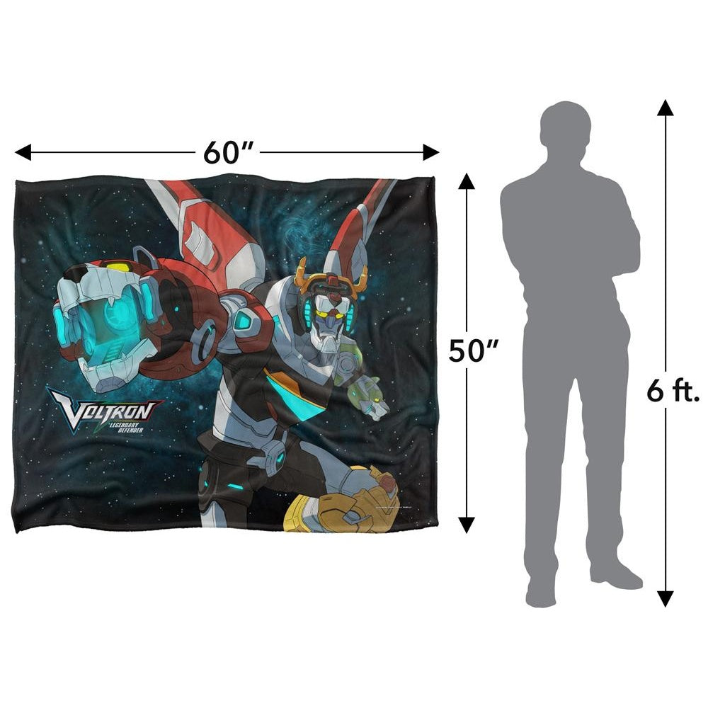 White - Pack Shot - Voltron Blanket