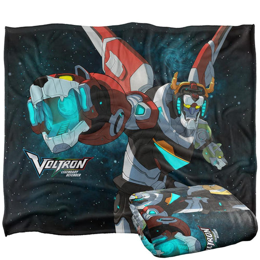 White - Front - Voltron Blanket