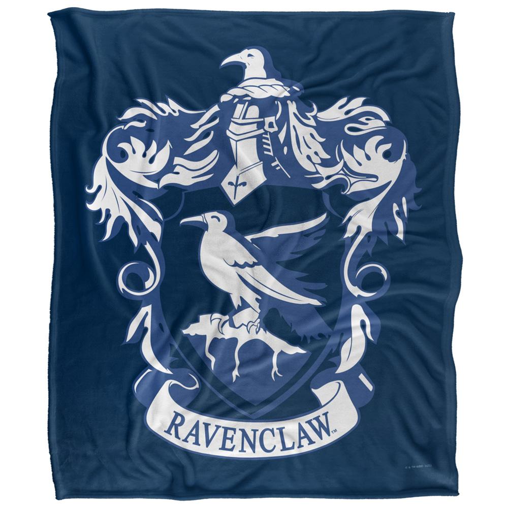Multicoloured - Back - Harry Potter Ravenclaw Crest Blanket
