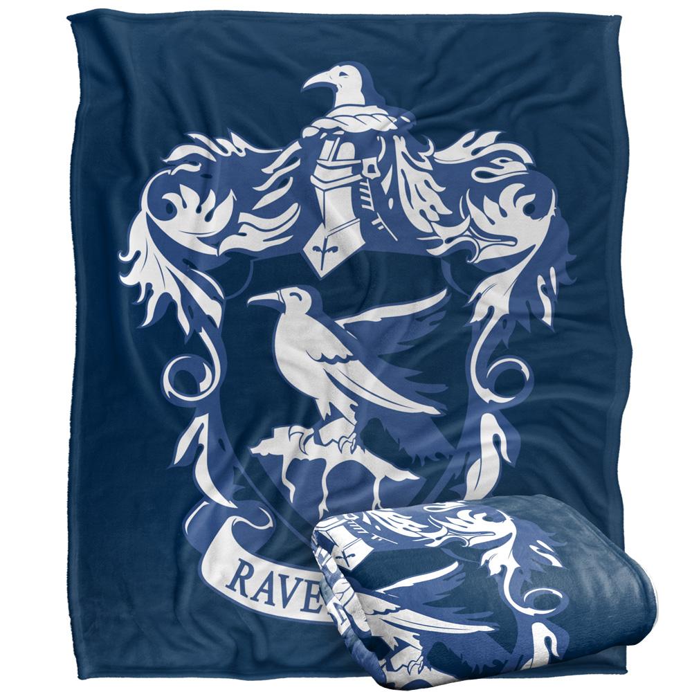 Multicoloured - Front - Harry Potter Ravenclaw Crest Blanket