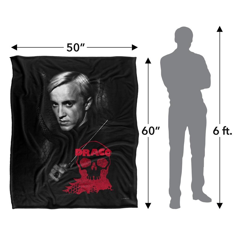 Multicoloured - Pack Shot - Harry Potter Dark Mark Draco Malfoy Blanket