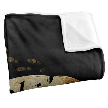 Multicoloured - Side - Harry Potter Mischief Managed Scroll Blanket
