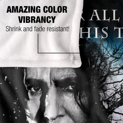 Multicoloured - Lifestyle - Harry Potter Always Snape Blanket