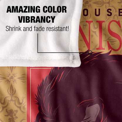 Multicoloured - Lifestyle - Game Of Thrones House Lannister Blanket