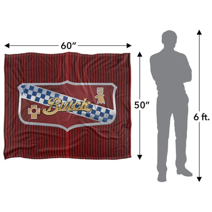 Multicoloured - Pack Shot - Buick Logo Blanket