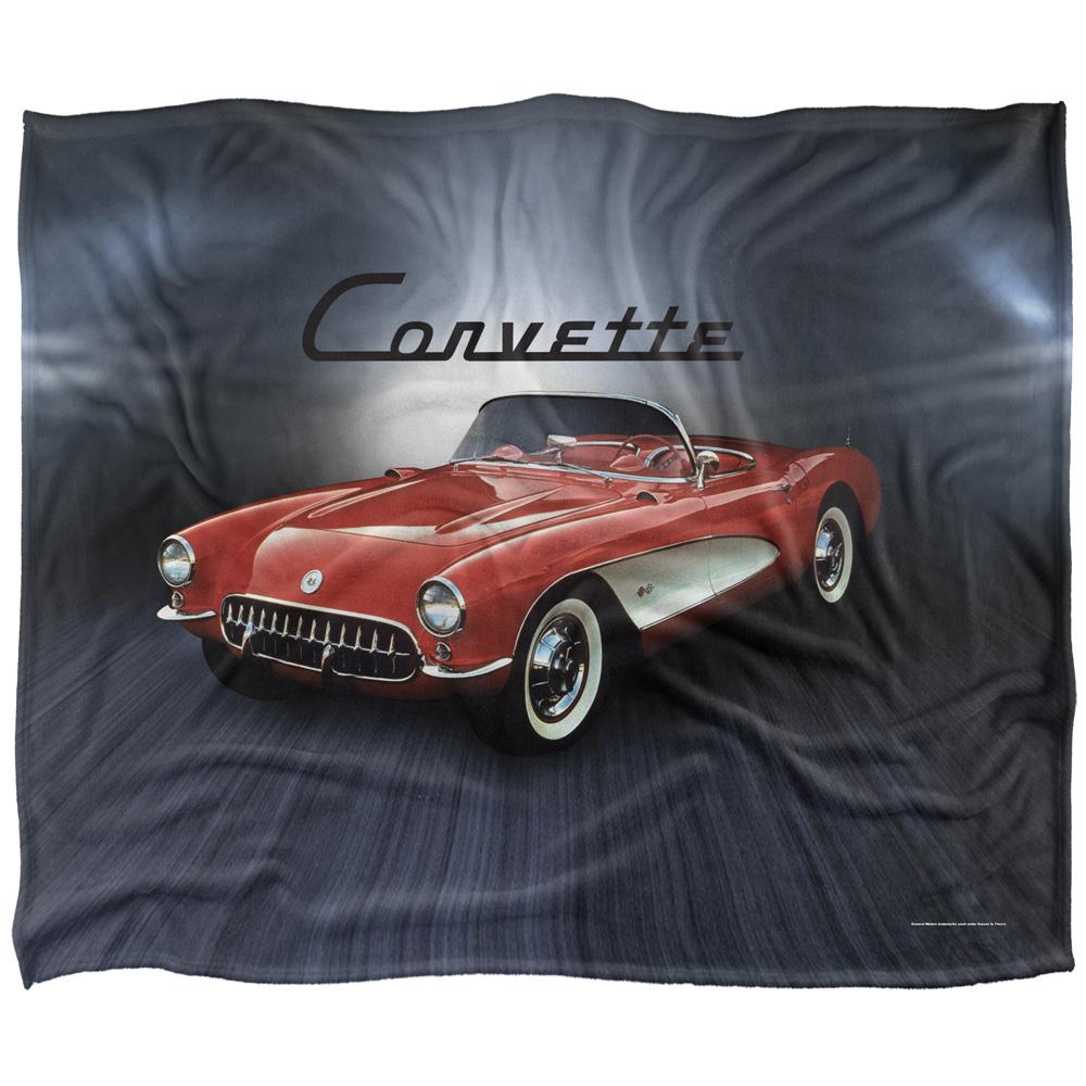 Multicoloured - Back - Chevrolet Corvette Shine Blanket