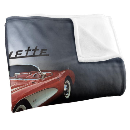 Multicoloured - Side - Chevrolet Corvette Shine Blanket