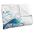 Multicoloured - Side - Harry Potter Hogwarts Abstract Blanket