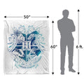 Multicoloured - Pack Shot - Harry Potter Hogwarts Abstract Blanket