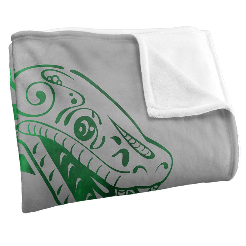 Multicoloured - Side - Harry Potter Slytherin Abstract Blanket