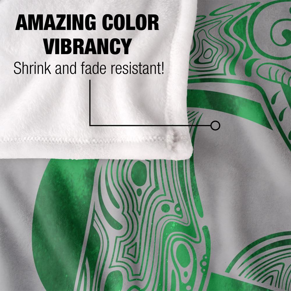 Multicoloured - Lifestyle - Harry Potter Slytherin Abstract Blanket