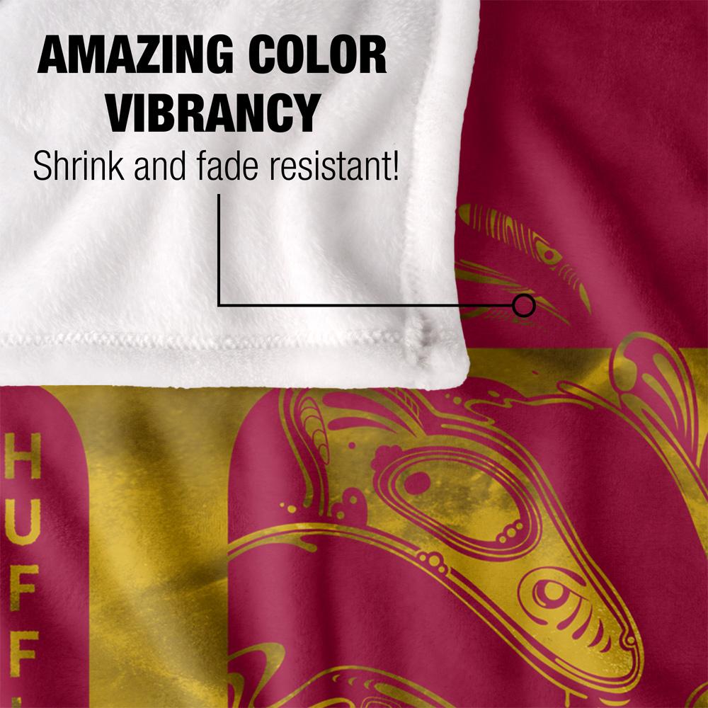 Multicoloured - Lifestyle - Harry Potter Hufflepuff Abstract Blanket