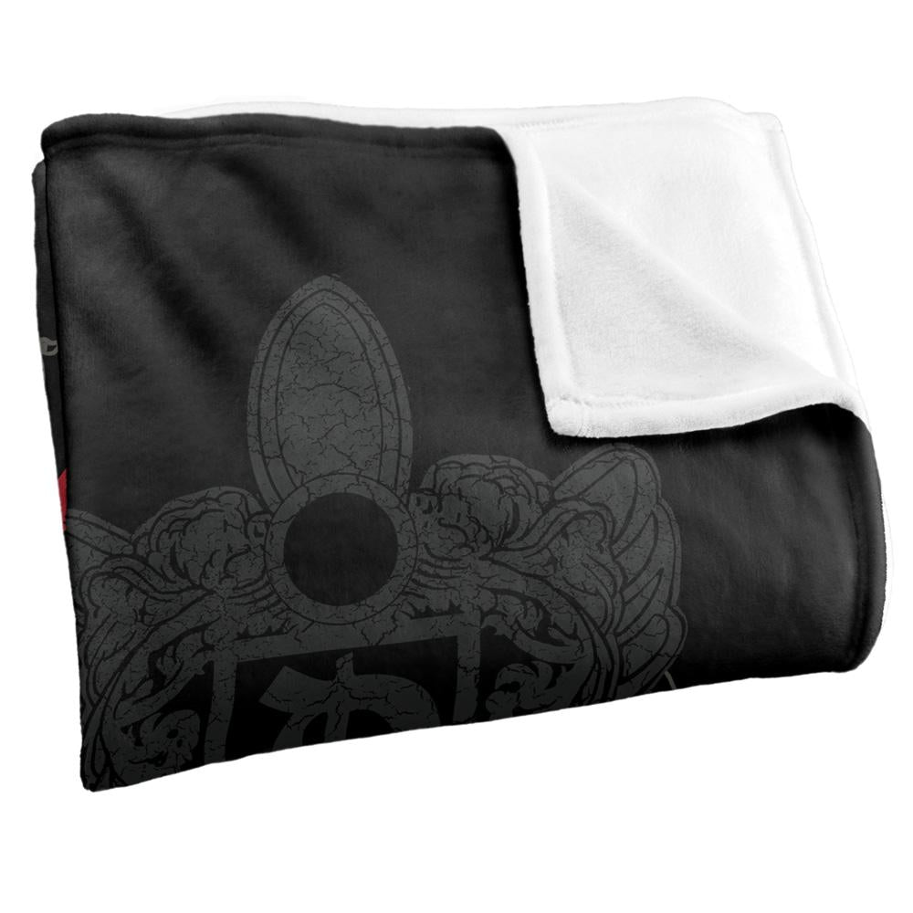 Multicoloured - Back - Vampire Diaries Portrait Damon Blanket