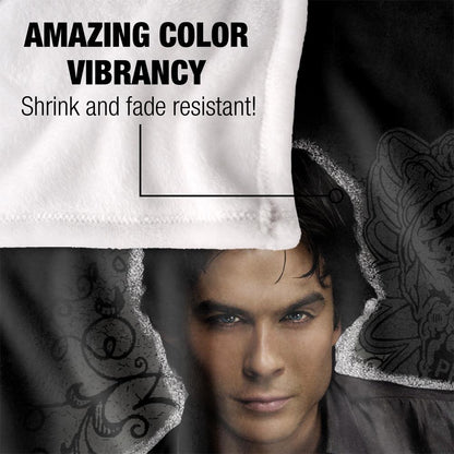 Multicoloured - Lifestyle - Vampire Diaries Portrait Damon Blanket
