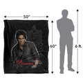 Multicoloured - Pack Shot - Vampire Diaries Portrait Damon Blanket