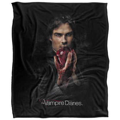 Multicoloured - Front - Vampire Diaries Apple Damon Blanket