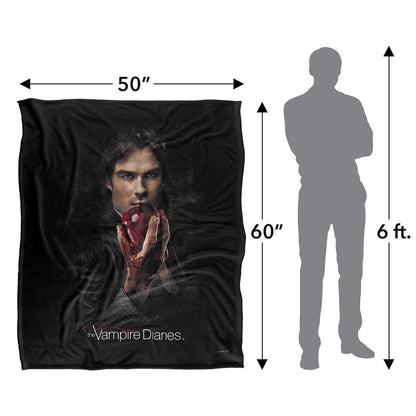 Multicoloured - Pack Shot - Vampire Diaries Apple Damon Blanket