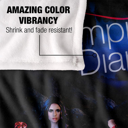 Multicoloured - Lifestyle - Vampire Diaries Group Shot Blanket