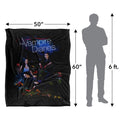 Multicoloured - Pack Shot - Vampire Diaries Group Shot Blanket