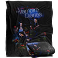Multicoloured - Side - Vampire Diaries Group Shot Blanket