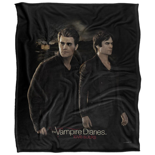 Multicoloured - Front - Vampire Diaries Love Sucks Blanket