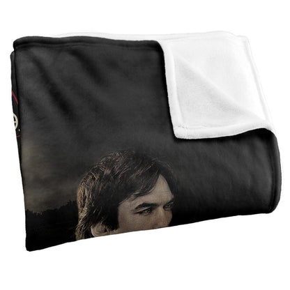 Multicoloured - Back - Vampire Diaries Love Sucks Blanket