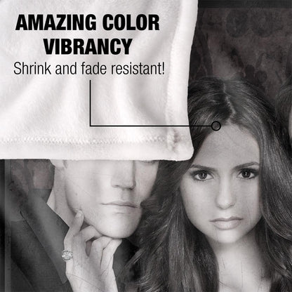 Multicoloured - Lifestyle - Vampire Diaries Black and White Blanket