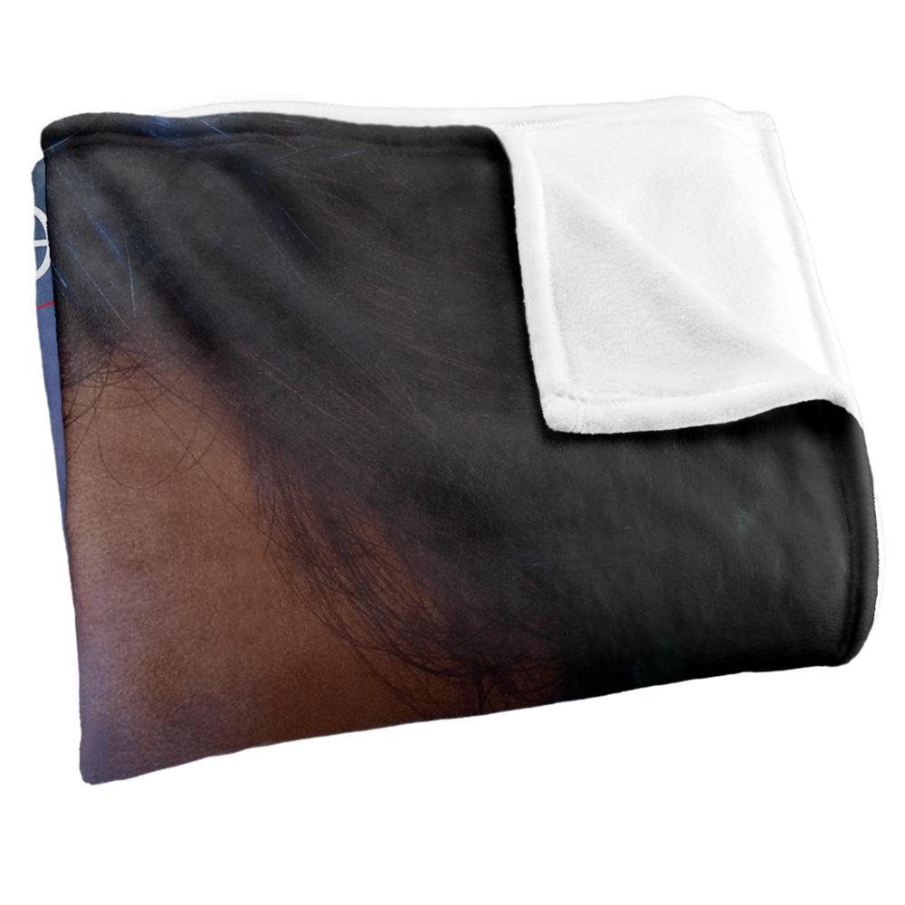 Multicoloured - Back - Vampire Diaries Headshot Damon Blanket