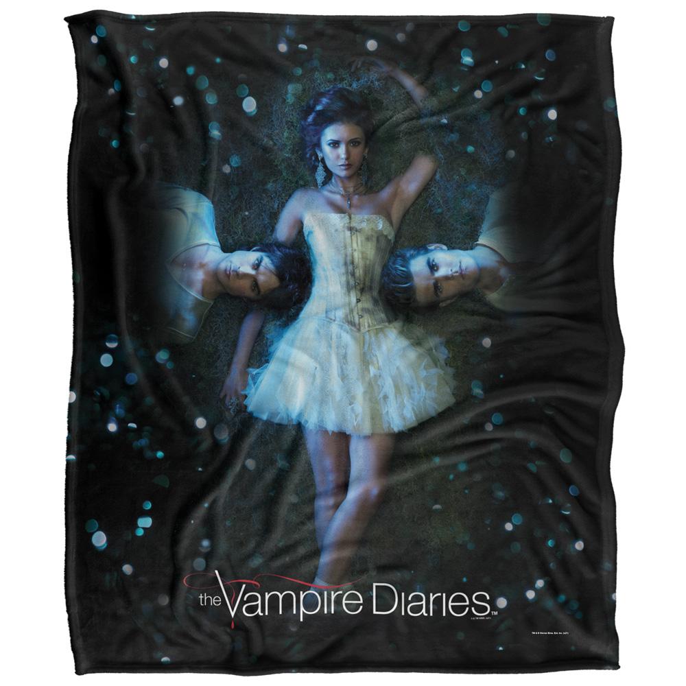 Multicoloured - Front - Vampire Diaries Glitter Blanket