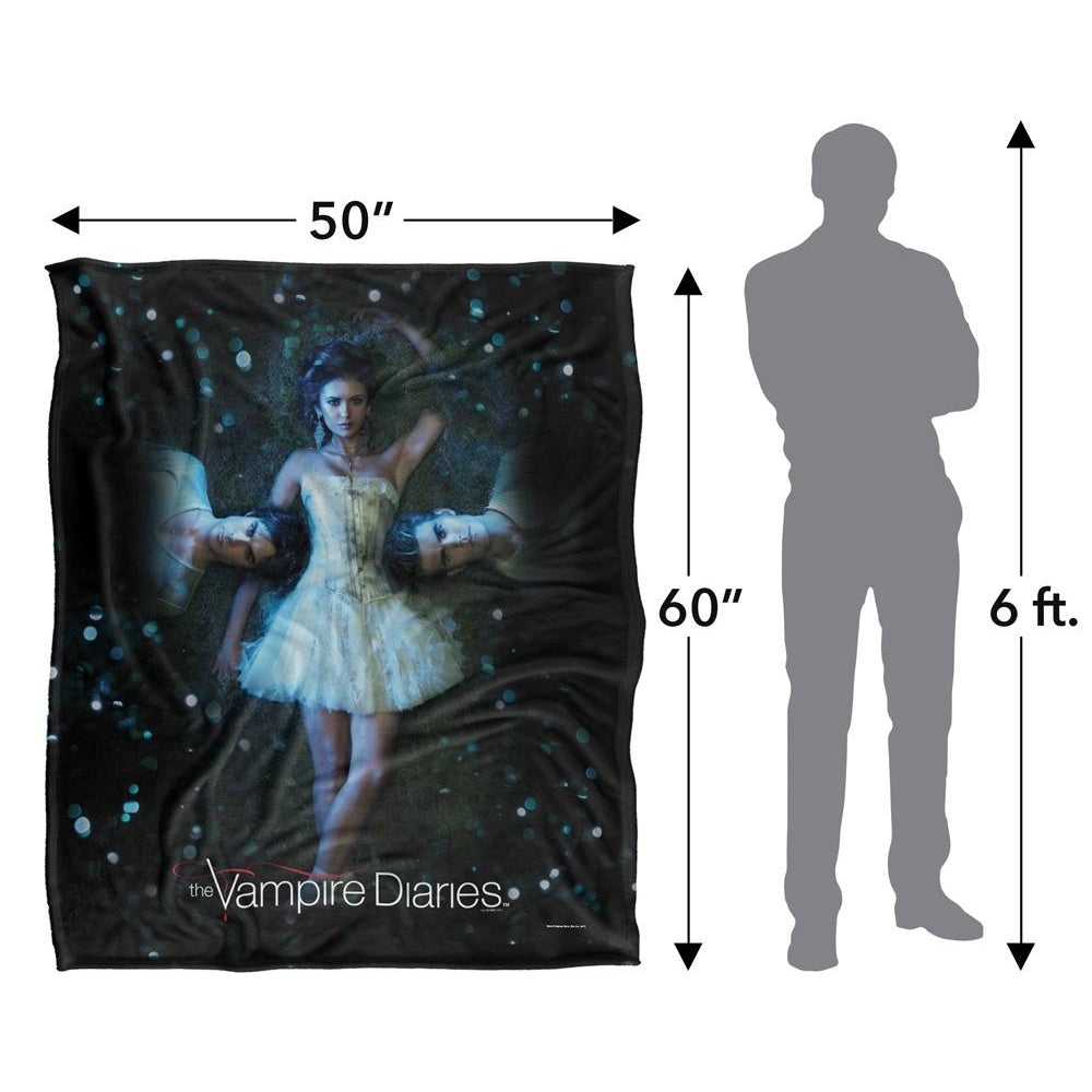 Multicoloured - Pack Shot - Vampire Diaries Glitter Blanket