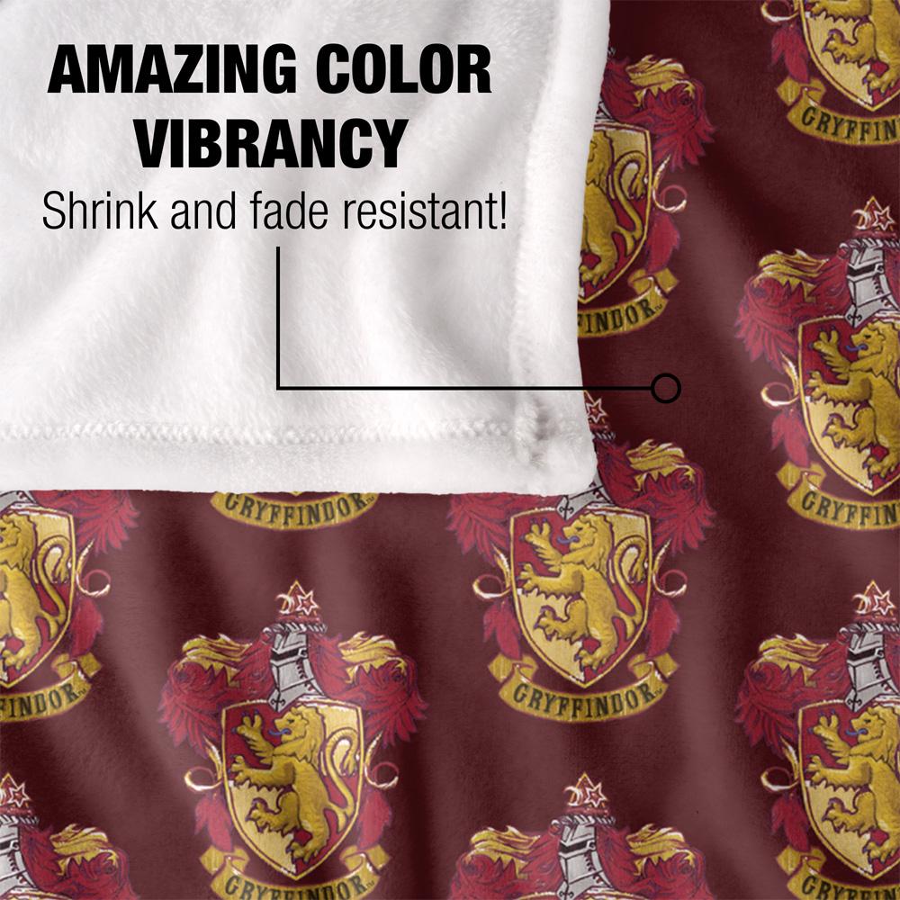 Multicoloured - Lifestyle - Harry Potter Gryffindor Repeat Print Blanket