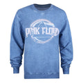 Vintage Blue - Front - Pink Floyd Womens-Ladies Washed Sweatshirt