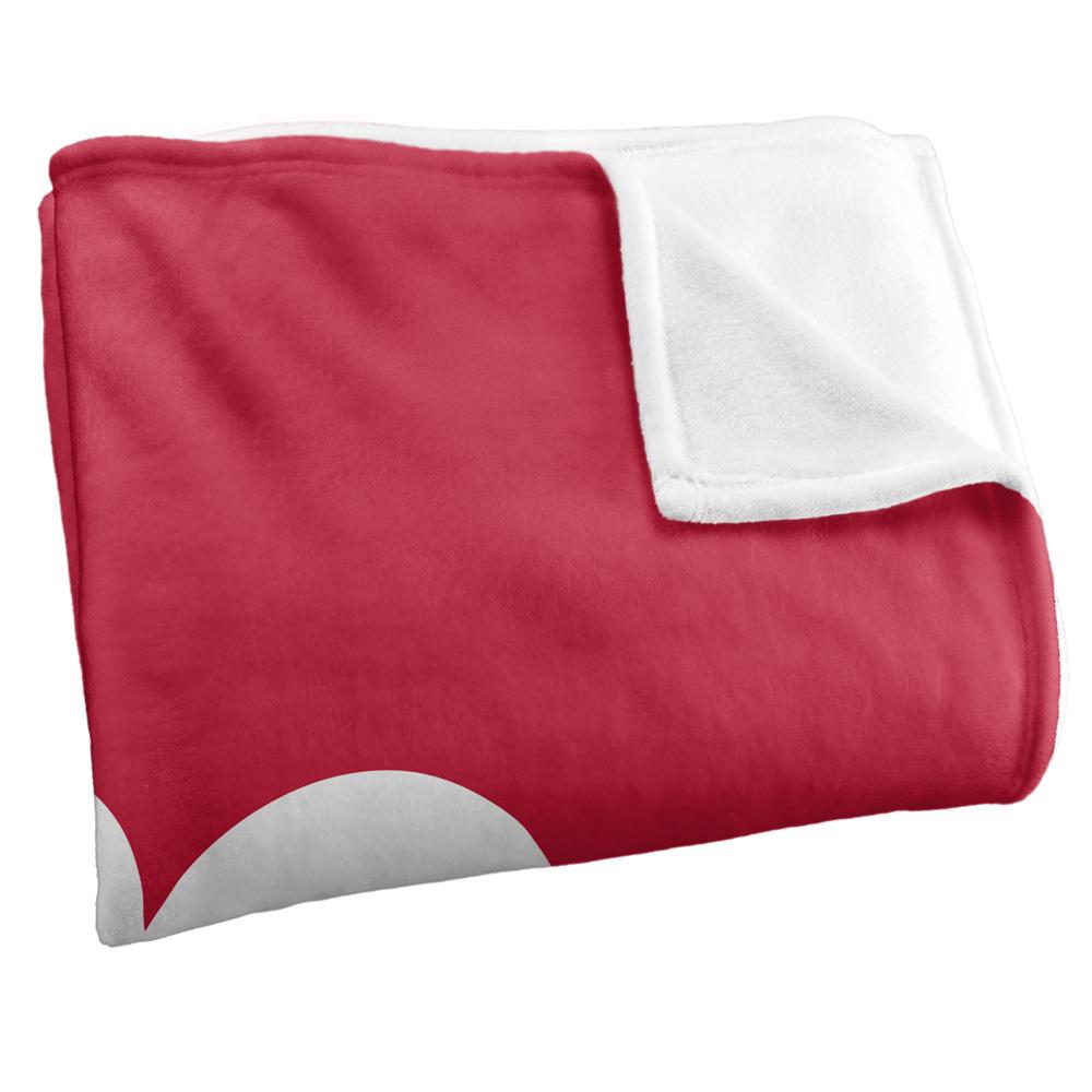 Multicoloured - Back - Sesame Street Face Elmo Blanket