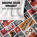 Multicoloured - Lifestyle - Harry Potter Chibi Characters Blanket