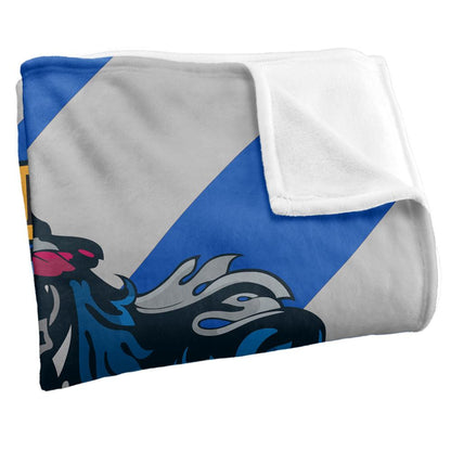 Multicoloured - Back - Harry Potter Ravenclaw Striped Blanket
